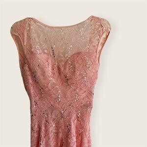 High to low Pink Cocktail/Prom Dress